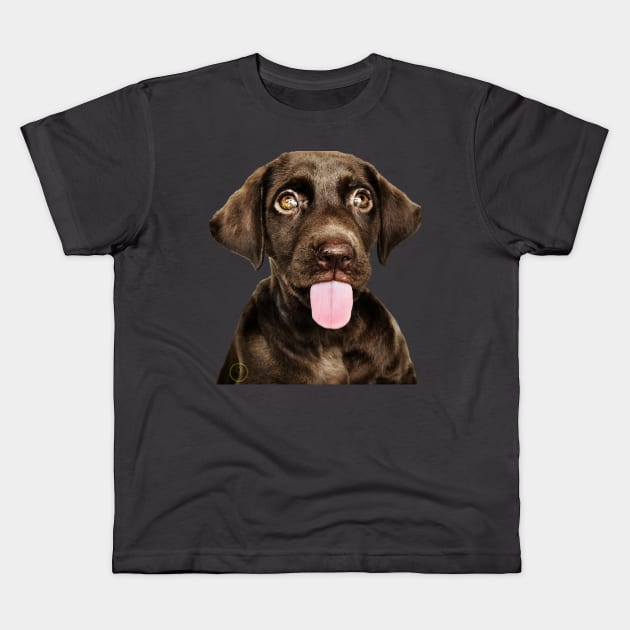 Naughty dog Kids T-Shirt by Showcase arts